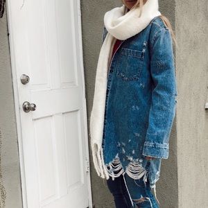 Alexander Wang oversized jean jacket